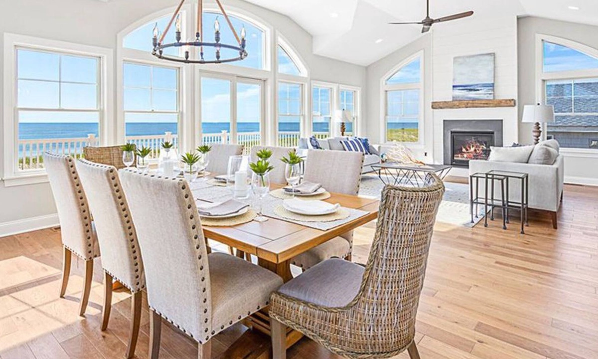 Holgate House | Spectacular brand new Oceanfront model home for rent, pets welcome