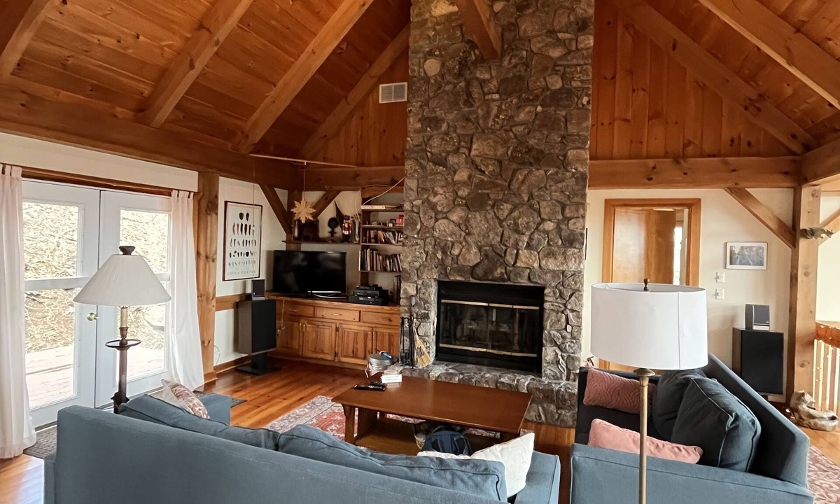 Chestnut Springs House | Spectacular mountain home perfect for multiple families! Just added deck firepit