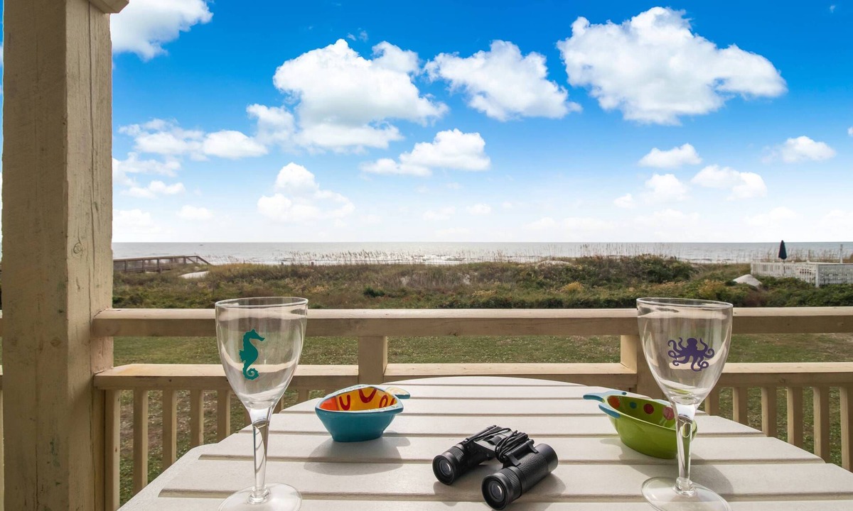 Caswell Beach Condo | Spectacular Ocean Views and Steps from the Beach