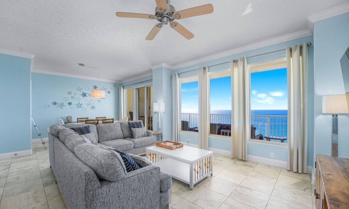 Thomas Drive Condo | Spectacular Views! | 2 Bed, 2 Bath