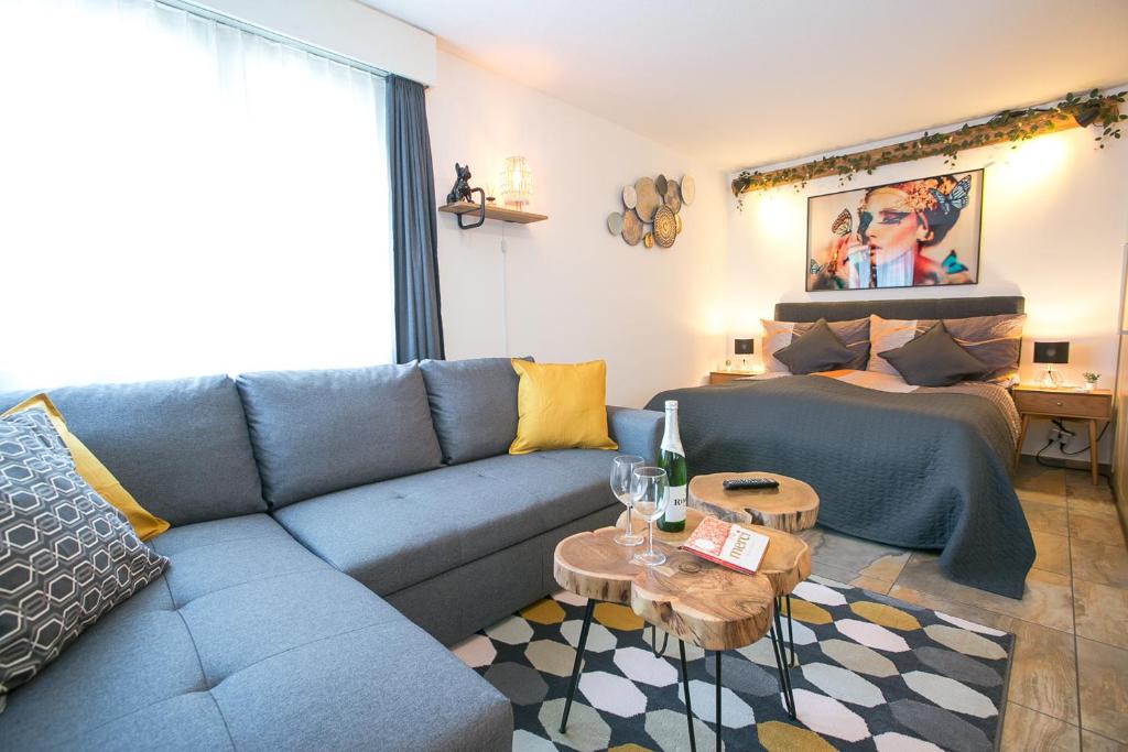 Engelberg Apartment | Spirit Apartments - Studio 1 und 2 - Küche - Parkplatz