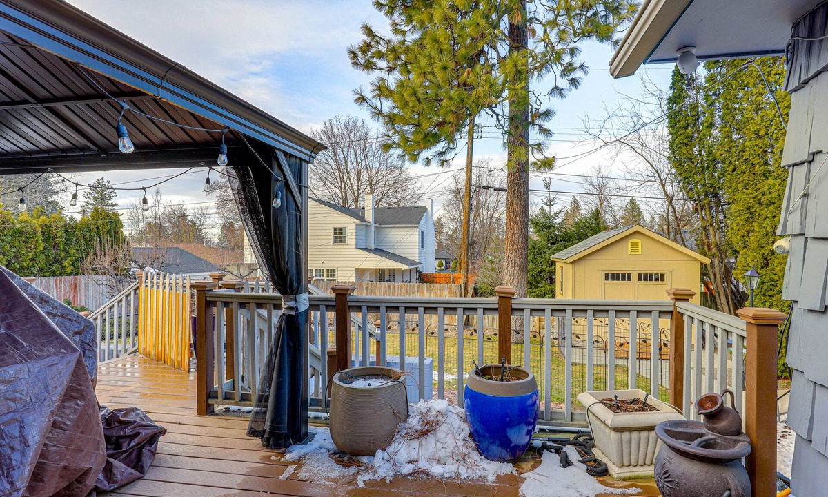 Spokane House | Spokane Home w/Deck + Yard, 2 Mi to Downtown!