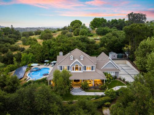 East Canyon Villa | Sprawling Escondido Estate Garden Pool Games ADU's