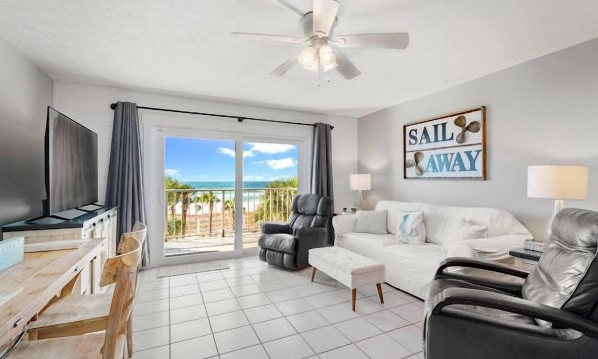 Thomas Drive Condo | 🏝SPRING BREAK - 3RD FLOOR BEACH CHAIRS INCLUDED! Beach Front Fun - PCB