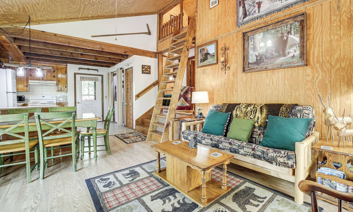 Whittier Cabin | Spring Creekside Getaway at Whittier Cabin w/Deck