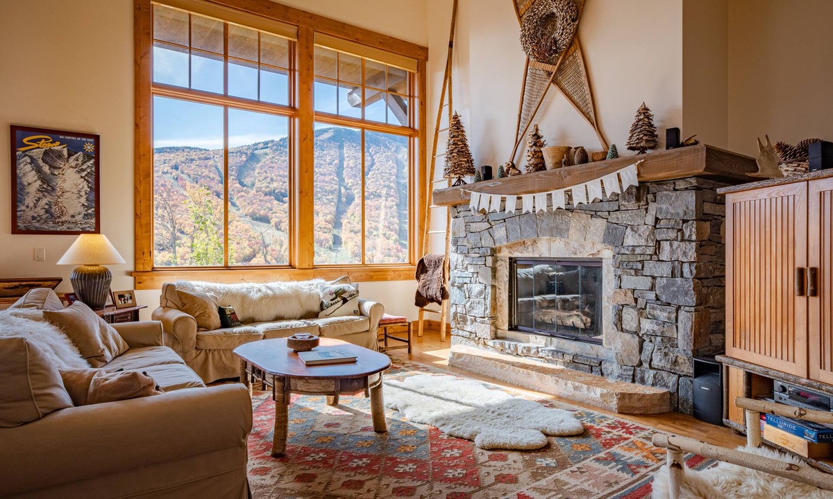 Stowe Area House | Spruce Peak Mountain Cabin