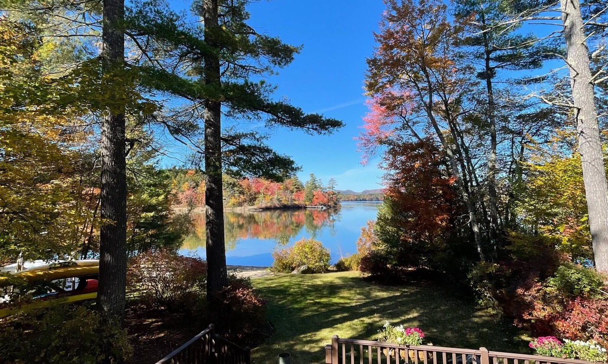 Center Harbor House | Squam Lake Waterfront A-frame