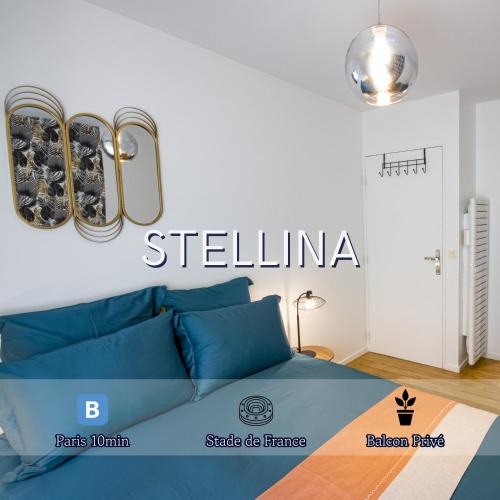 Aubervilliers Apartment | Stellina - Large Design Apt - 10min to Paris - by Cosynousvoici