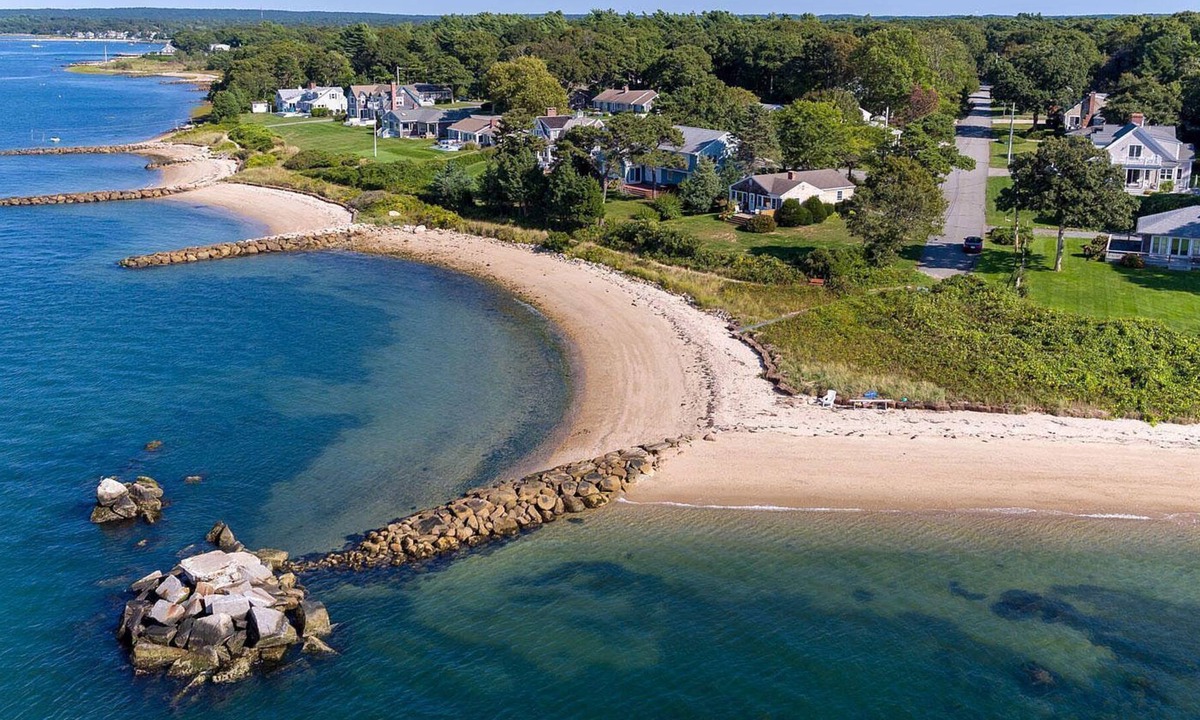 Cataumet House | Steps from a beautiful private beach