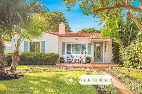 Lauderdale Beach House | Steps from Beach Quaint Cottage Heated Pool Sand Key RESlDENCES