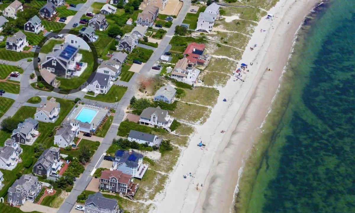 West Yarmouth House | Steps to a coveted private beach in a gated community