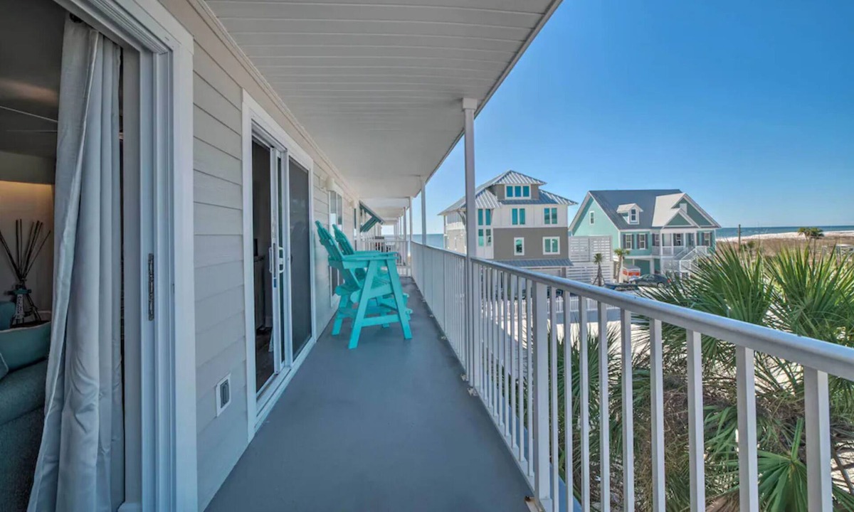 Mexico Beach Condo | Steps to Beach + Gulf Views - 2BR/2BA - No Hidden Fees - Sleeps 8