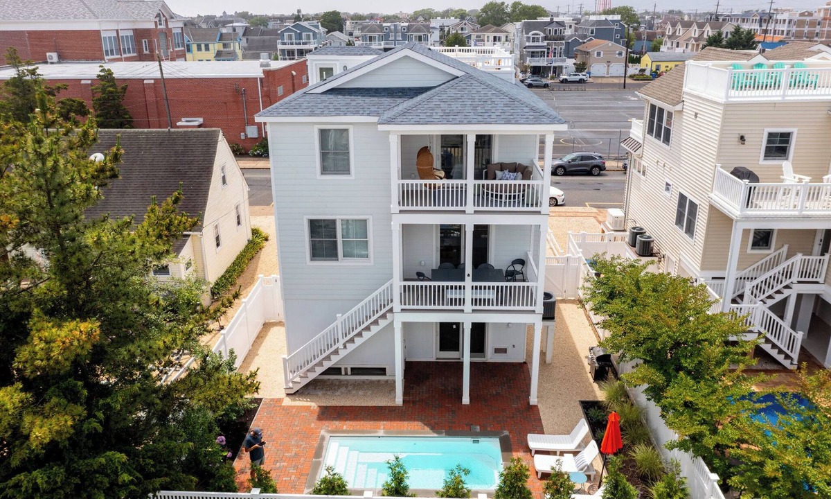Beach Haven House | Steps to Fantasy Island! Luxury Beach Home w/Pool & Game Room, sleeps 18!