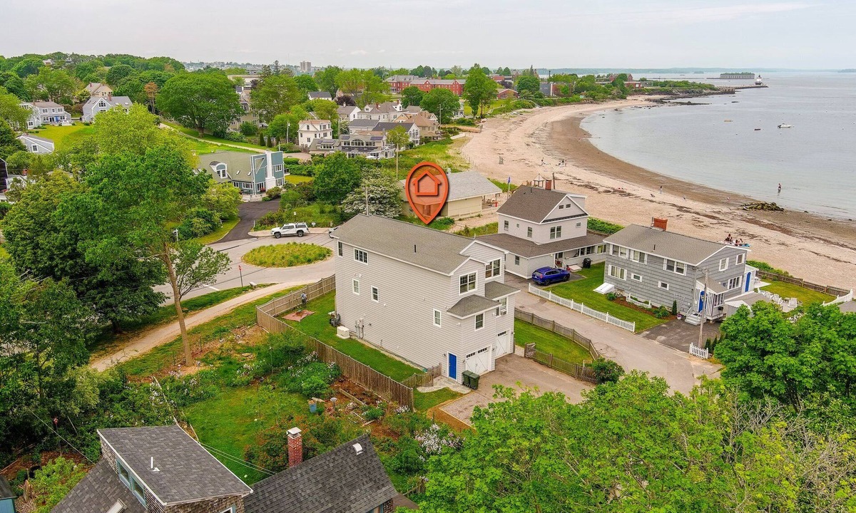 Portland House | Steps to the Sand, Modern Home on Willard Beach, Fenced in Yard, Deck & Grill
