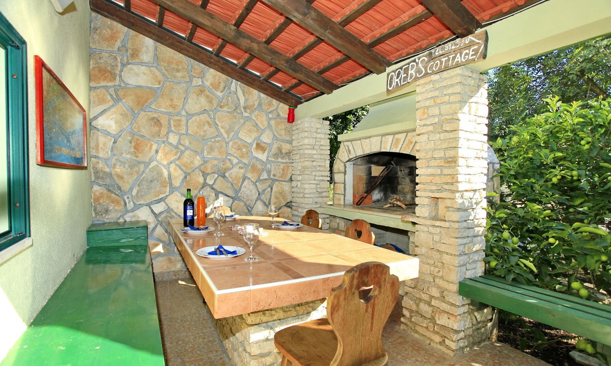 Vela Luka Cottage | Stone House Oreb's Cottage - Two Bedroom House with Terrace
