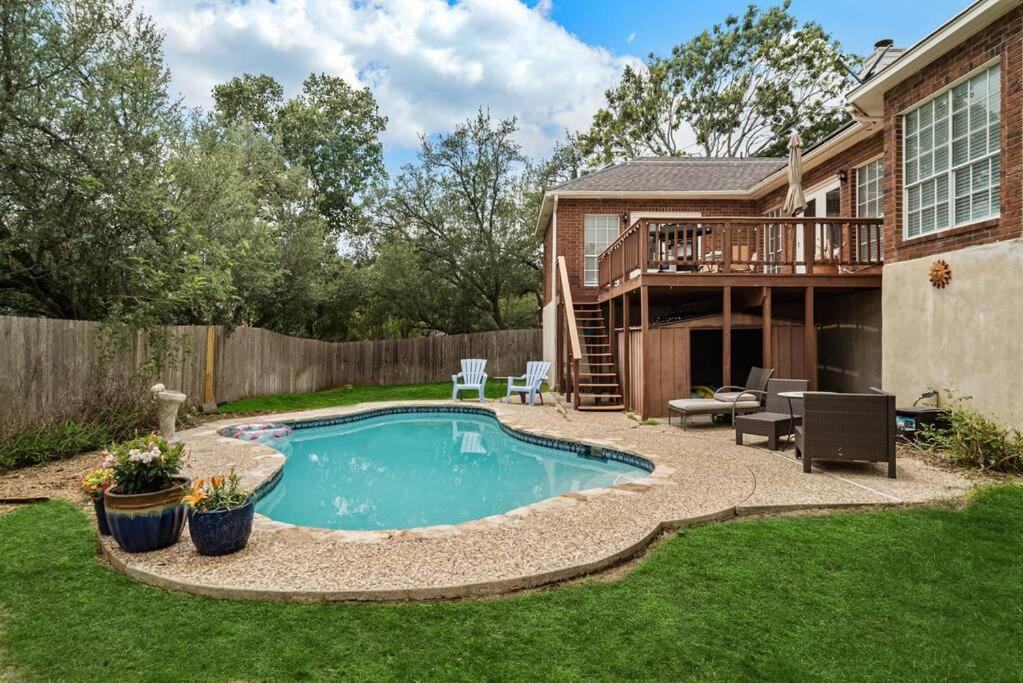 Stone Oak House | Stone Oak Oasis with Private Pool and Grill!