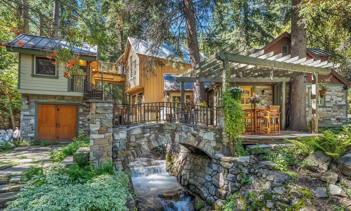 Sundance Cabin | Storybook Stone Cottage, Short Walk to Resort, Hot Tub, Fireplace