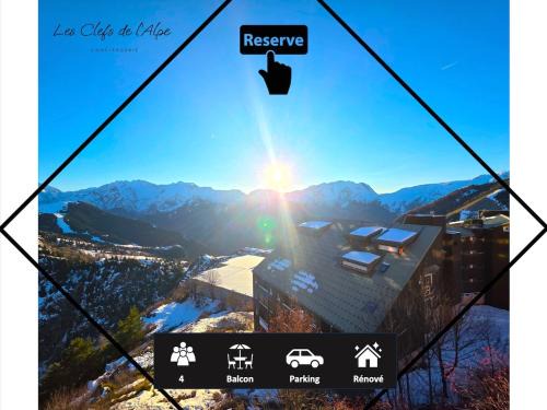 Eclose-Est Apartment | Studio élégant avec parking - Superbe vue !