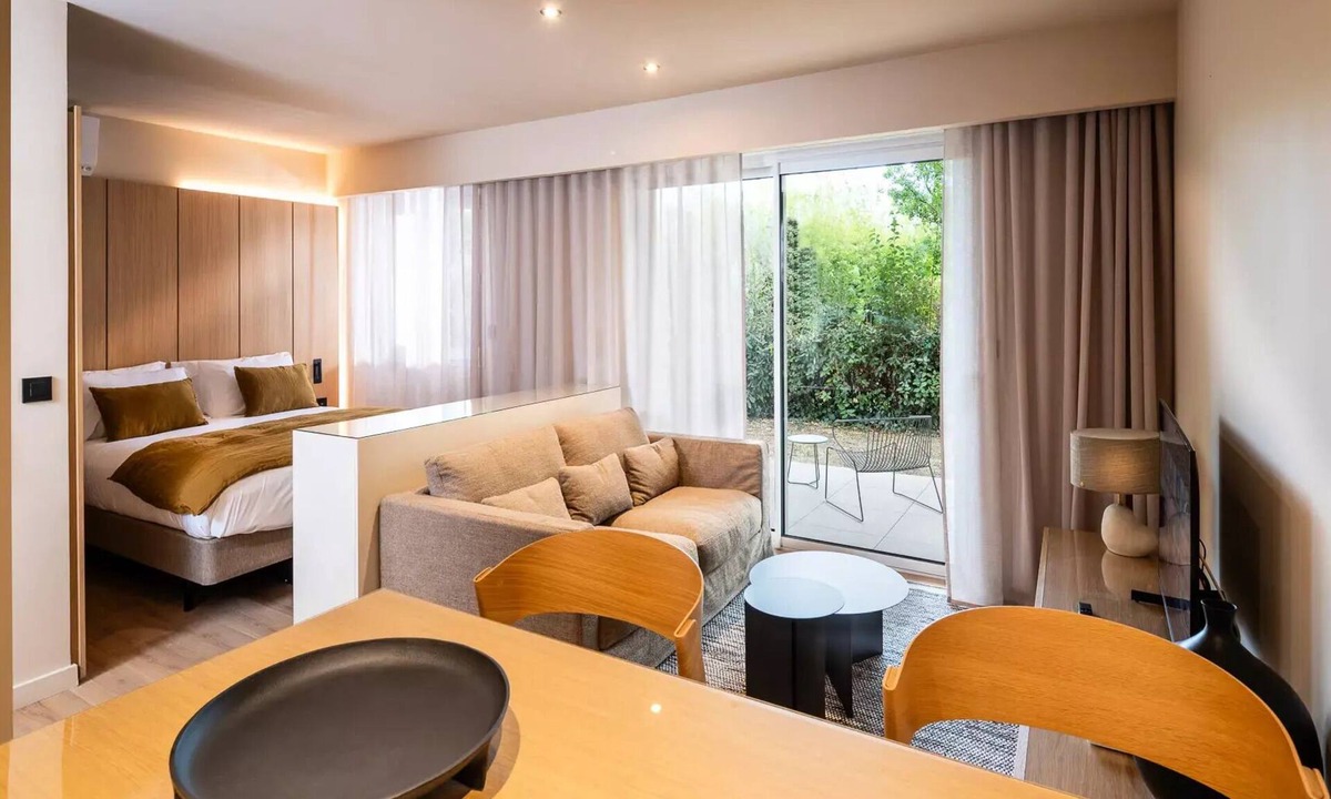 Baillargues Apartment | Studio 2 persons Garden view