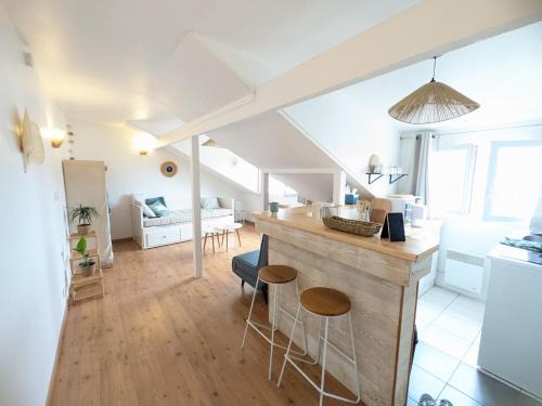 Quartier du Casino Apartment | Studio 3 couchages vue mer