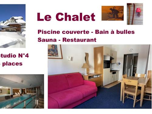 Eaux-Bonnes Apartment | Studio 4 pers à Gourette avec Wifi et animaux acceptés - FR-1-859-21