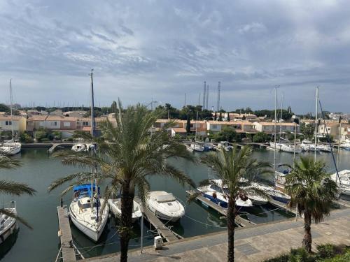 Cap d'Agde Apartment | Studio 4 pers avec piscine et parking à 1200m de la plage - FR-1-249-263