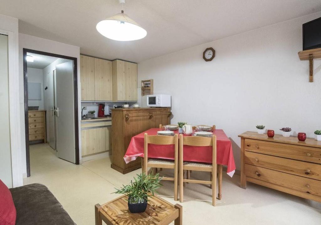 Saint-Lary-Soulan Apartment | Studio 4 pers. proche centre, téléphérique, navette & parking privé - FR-1-296-240