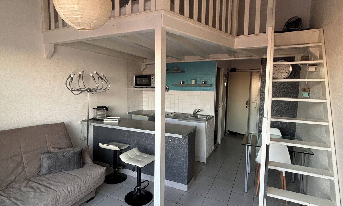 Le Barcares Apartment | Studio 4 persons with swimming pool Le Barcarès