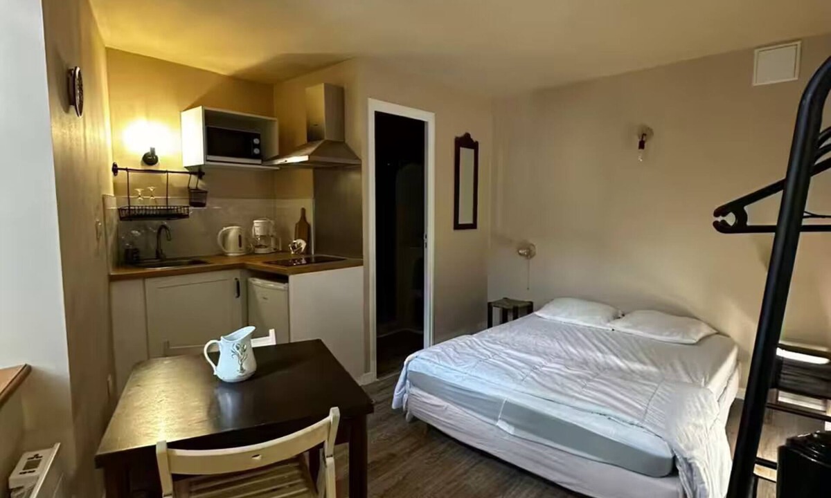 Aulus-les-Bains Apartment | Studio 5 "Aux volets bleus" Cosy studio at the foot of the Pyrenees