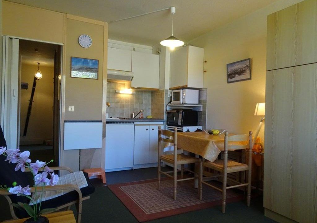 Arette Apartment | Studio 6 pers avec casier à skis, proche pistes - FR-1-602-57