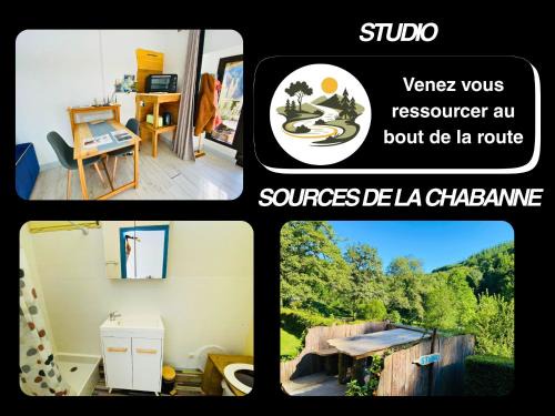Saint-Hilaire-les-Courbes Apartment | Studio aux Sources de la Chabanne