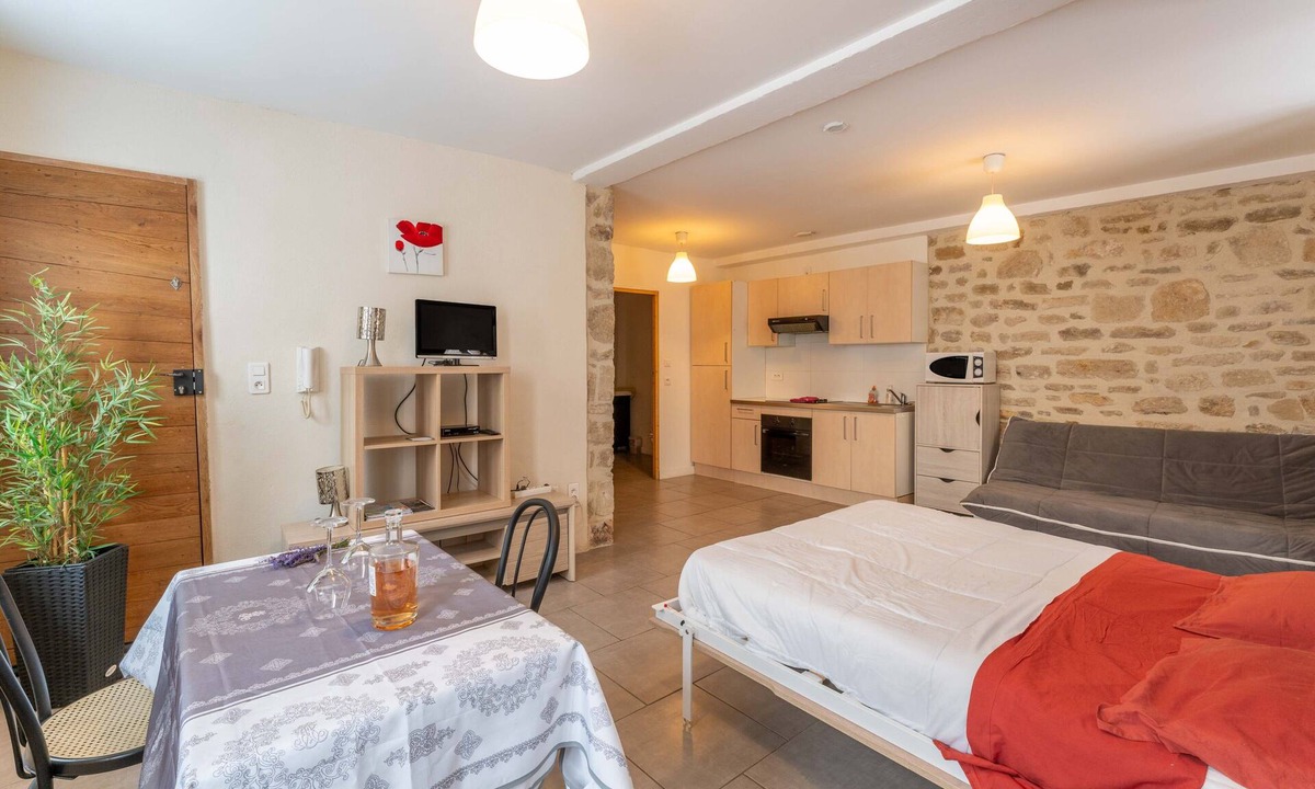 Malaucene Apartment | Studio 'All Comfort at Ventoux'