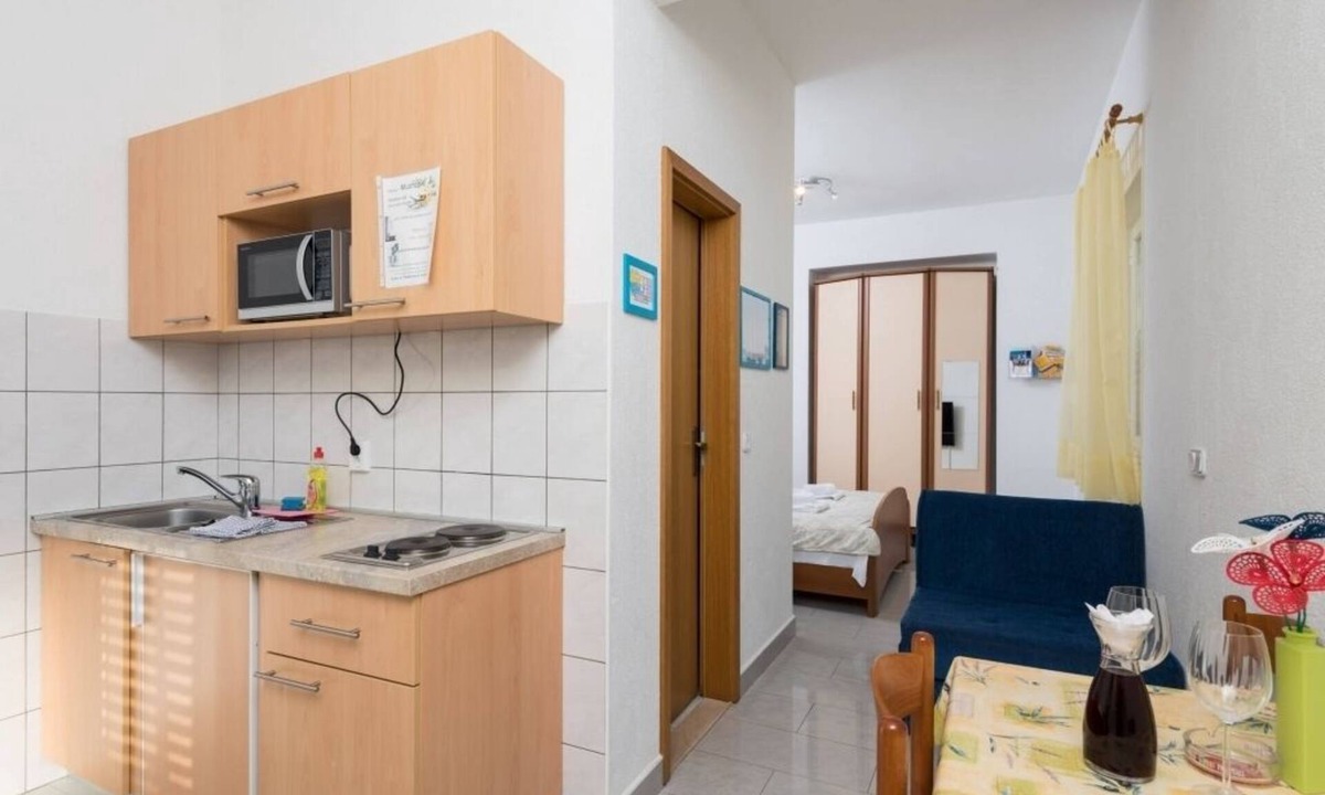 Stankovici Apartment | Studio apartment in Orebić with Terrace, Air condition, WIFI (4934-2)