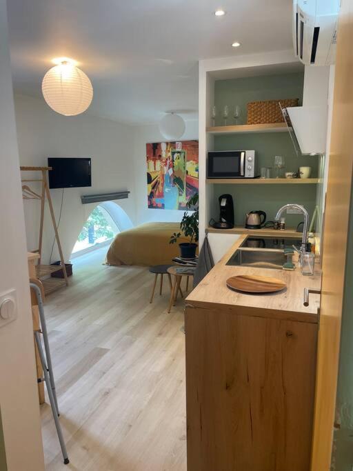 Saint-Alban-de-Roche Apartment | Studio Au Clair de Lune