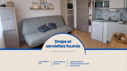 Prapoutel Apartment | Studio avec Balcon - La Godille - 4 personnes