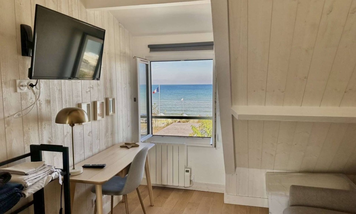 Langrune-sur-Mer Apartment | Studio Avec vue Mer, Centre de Langrune