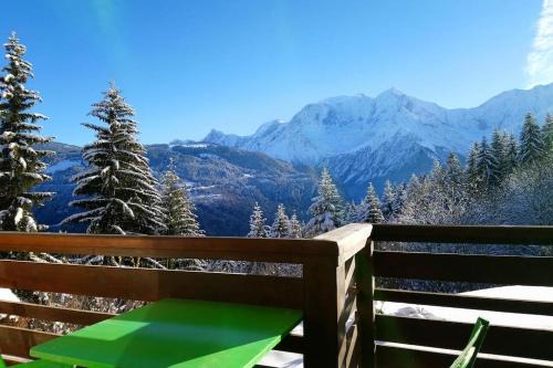 Le Bettex Apartment | Studio Bettex 4p- vue Mont-Blanc