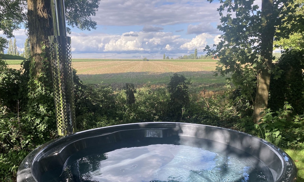 Willems Apartment | Studio Cabane spa et vue sur Champ