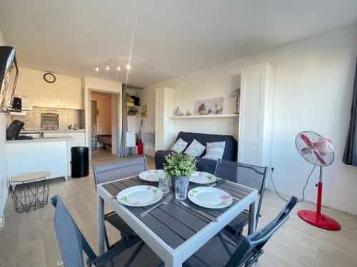 Sete Apartment | Studio cabine 3 pers. avec parking, à 450 m des plages - FR-1-338-420