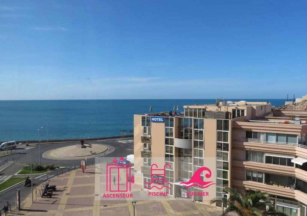Sete Apartment | Studio cabine avec piscine à Sète - FR-1-338-414
