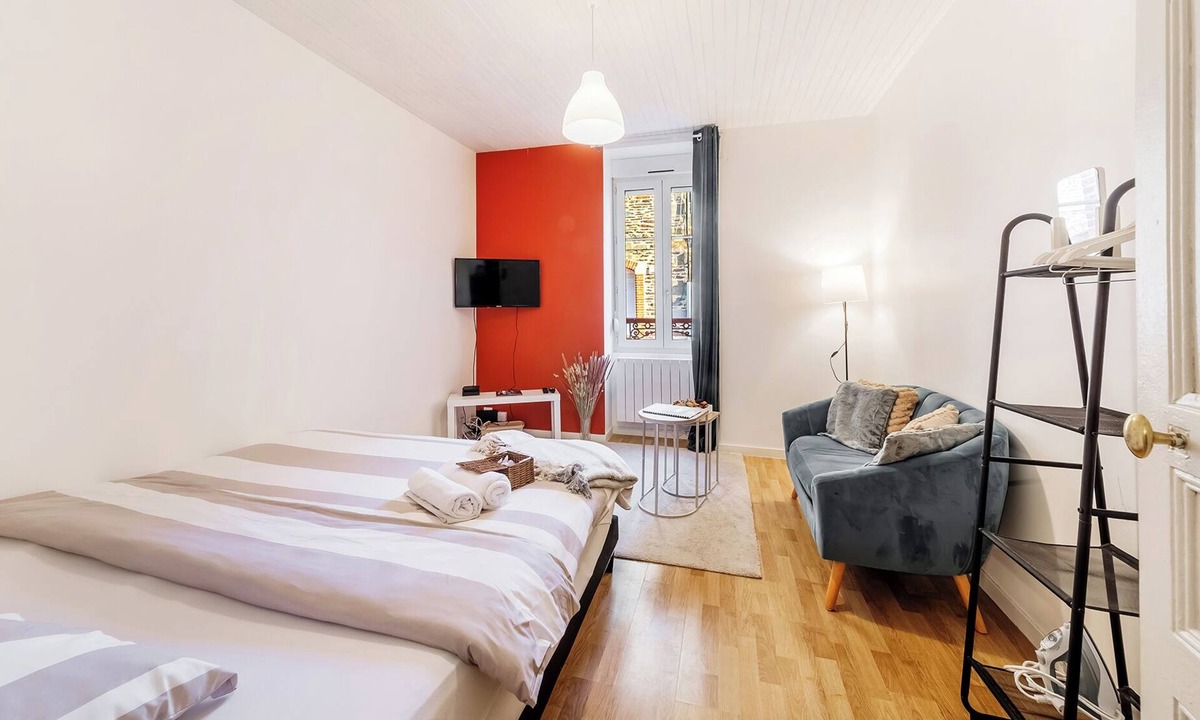 Saint-Helier Apartment | Studio centre-ville Rennes proche Gare