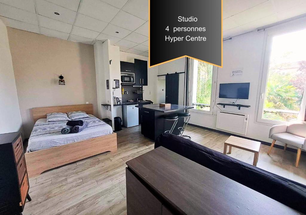 Agen Apartment | Studio Centre Ville Stadium