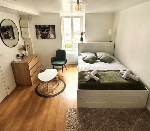 Vemars Apartment | Studio Charme Cosy - Proxi CDG & Parc Astérix
