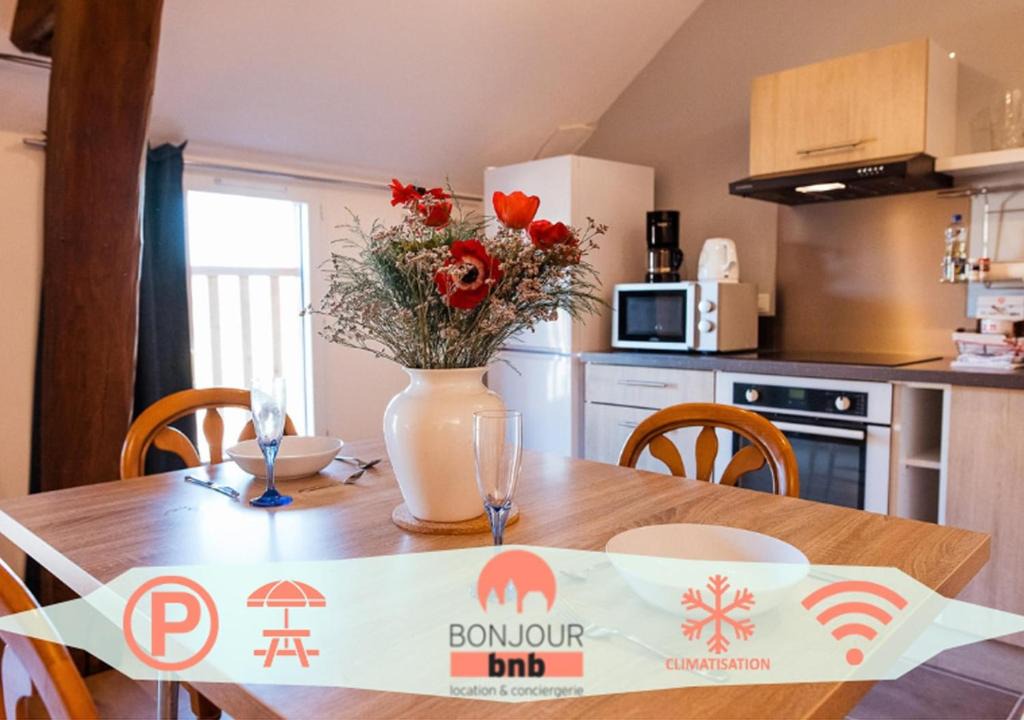 Bucheres Apartment | Studio confortable, parking et jardin