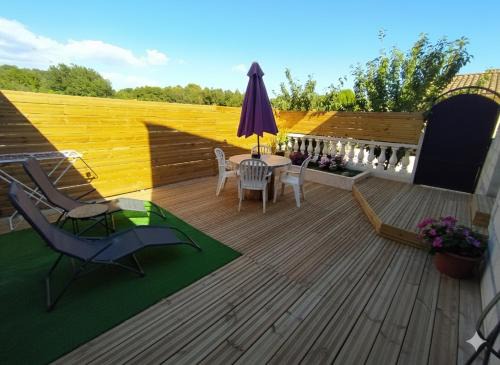 Rians Apartment | Studio cosy avec terrasse