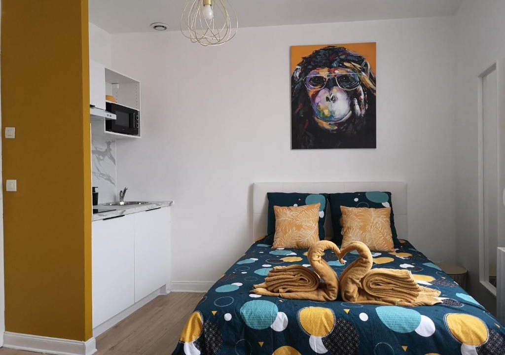 Saint-Quentin Apartment | STUDIO COSY- CHALEUREUX- QUARTIER CALME- Wifi
