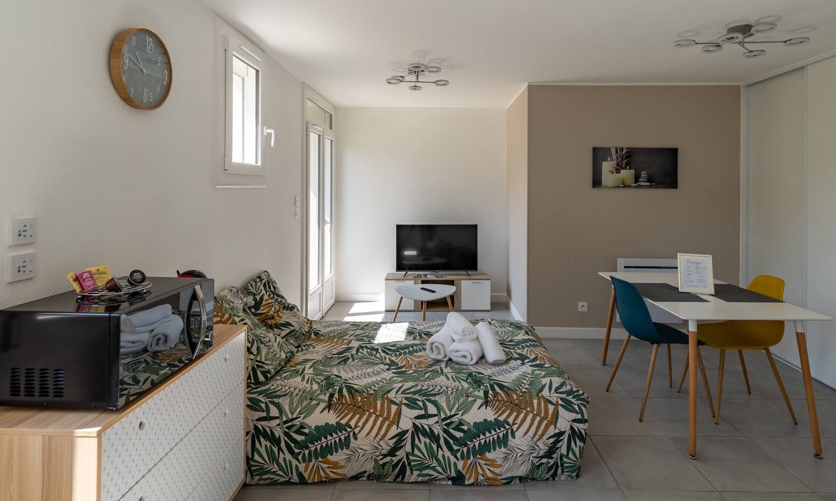 Bollee Apartment | Studio Cosy Dans Résidence Privée