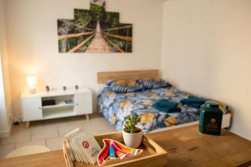 Gaillon Apartment | studio cosy & fun face aux château fléchettes