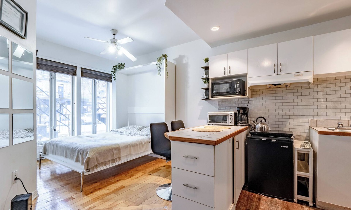 Viauville Apartment | Studio COZY/Rue Ste-Catherine
