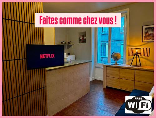 Brive-la-Gaillarde Apartment | Studio Cozy & Vintage dans le centre ville